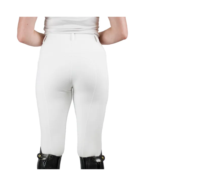 Cameo Thermo Riding Tights Ladies in White-2